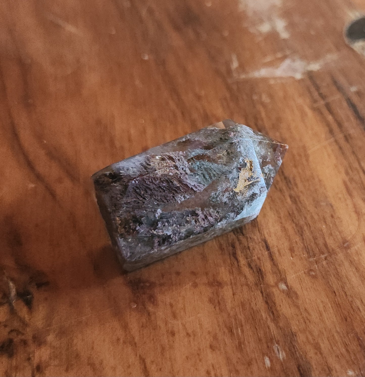 Lodolite Point AAA Garden Quartz