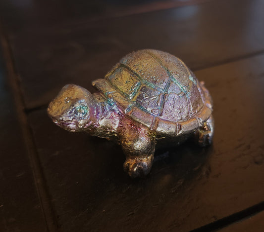 Bismuth Tortoise Carving