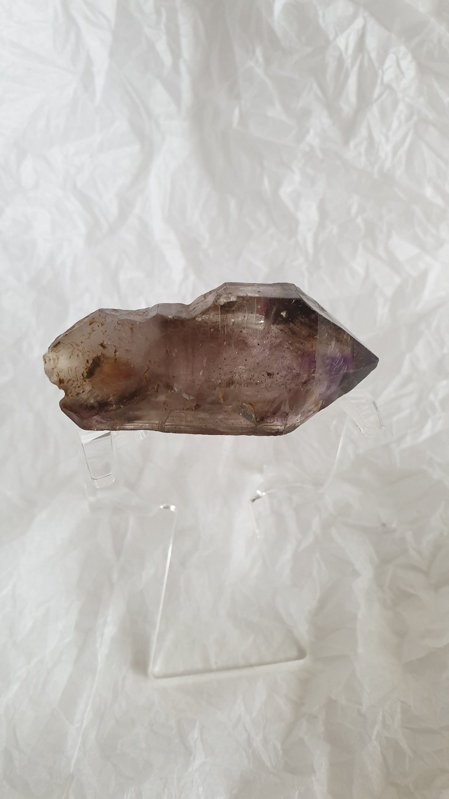 Shangaan Smoky Amethyst Elestial Scepter Enhydro