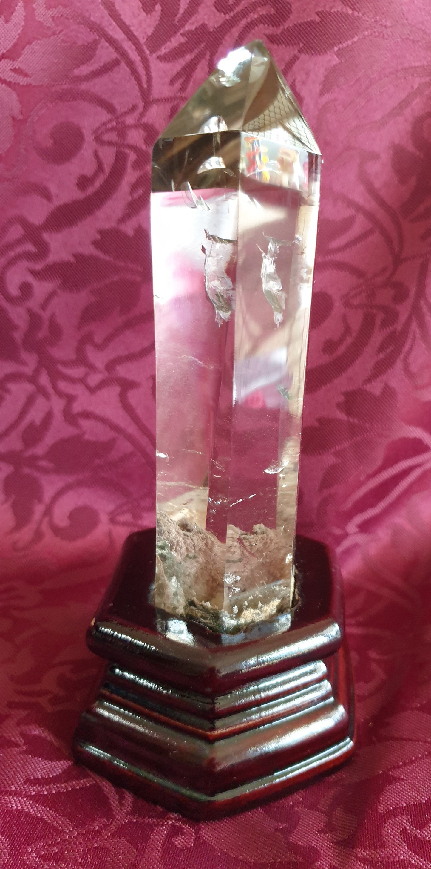 Smoky Garden Quartz Tower
