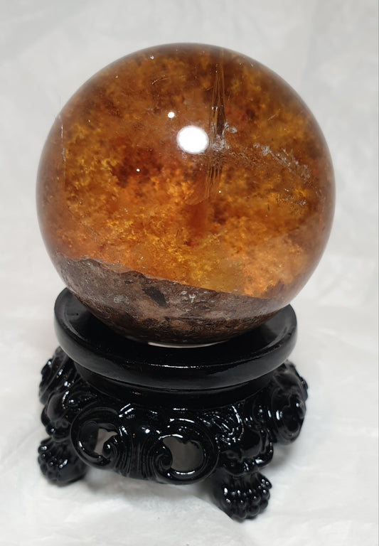 Garden Quartz Inner Scene Sphere
