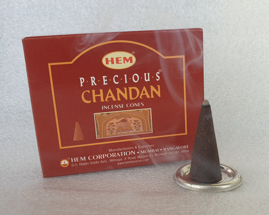 HEM Precious Chandan (Sandalwood) Cones