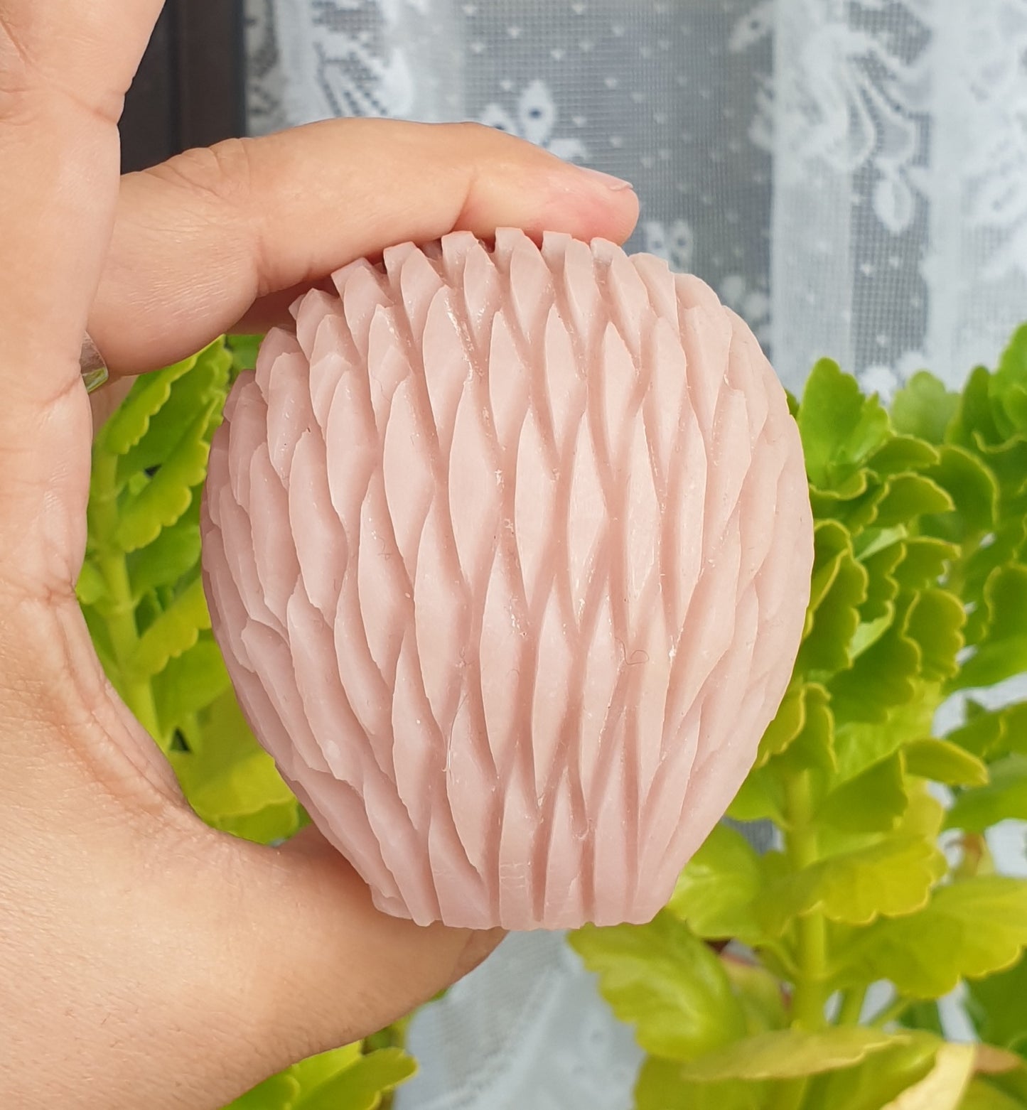 Pink Opal Hedgehog - Large