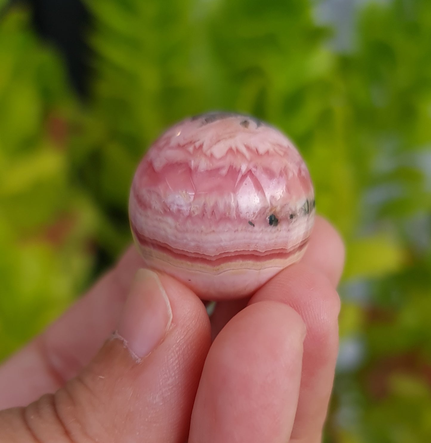 Rhodochrosite Sphere