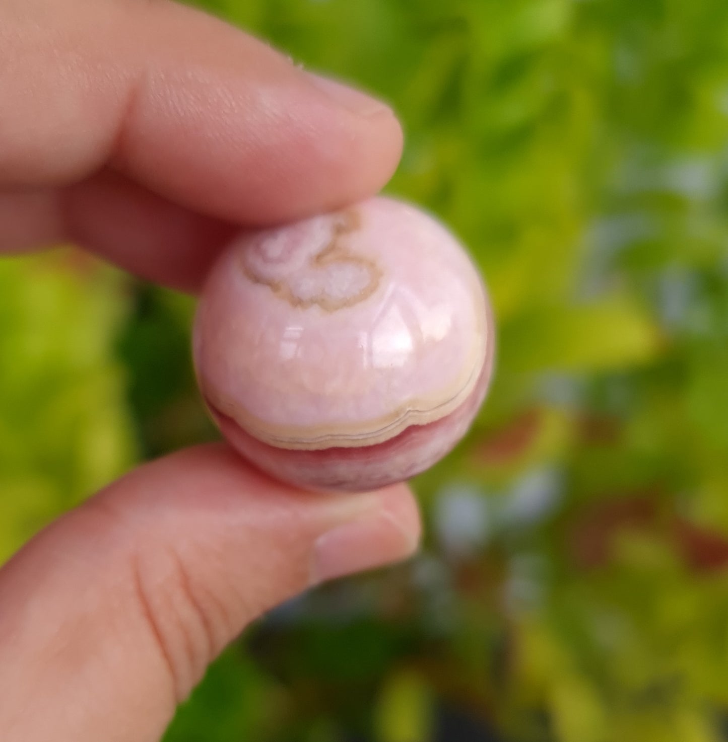 Rhodochrosite Sphere