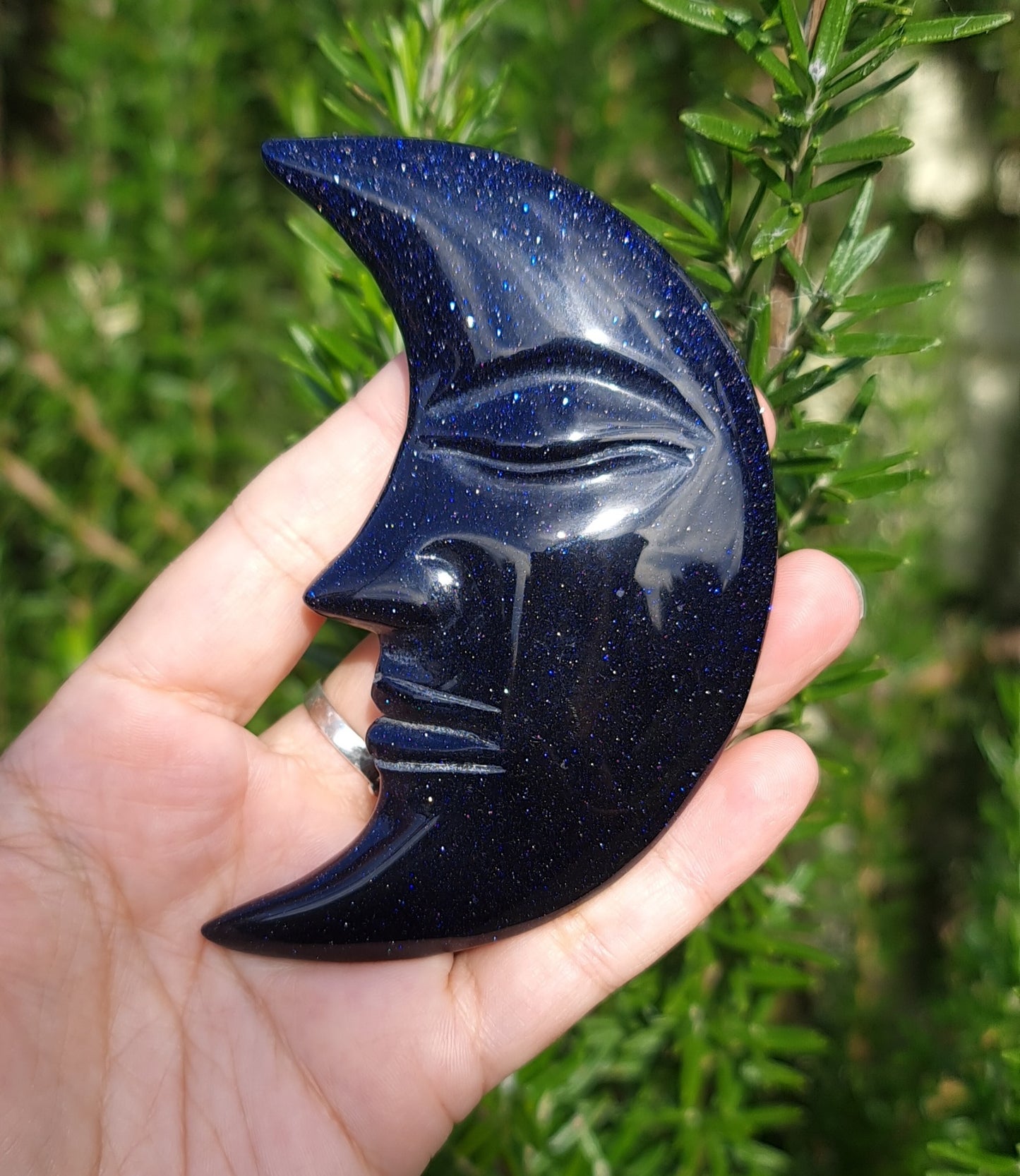 Blue Sandstone Moon