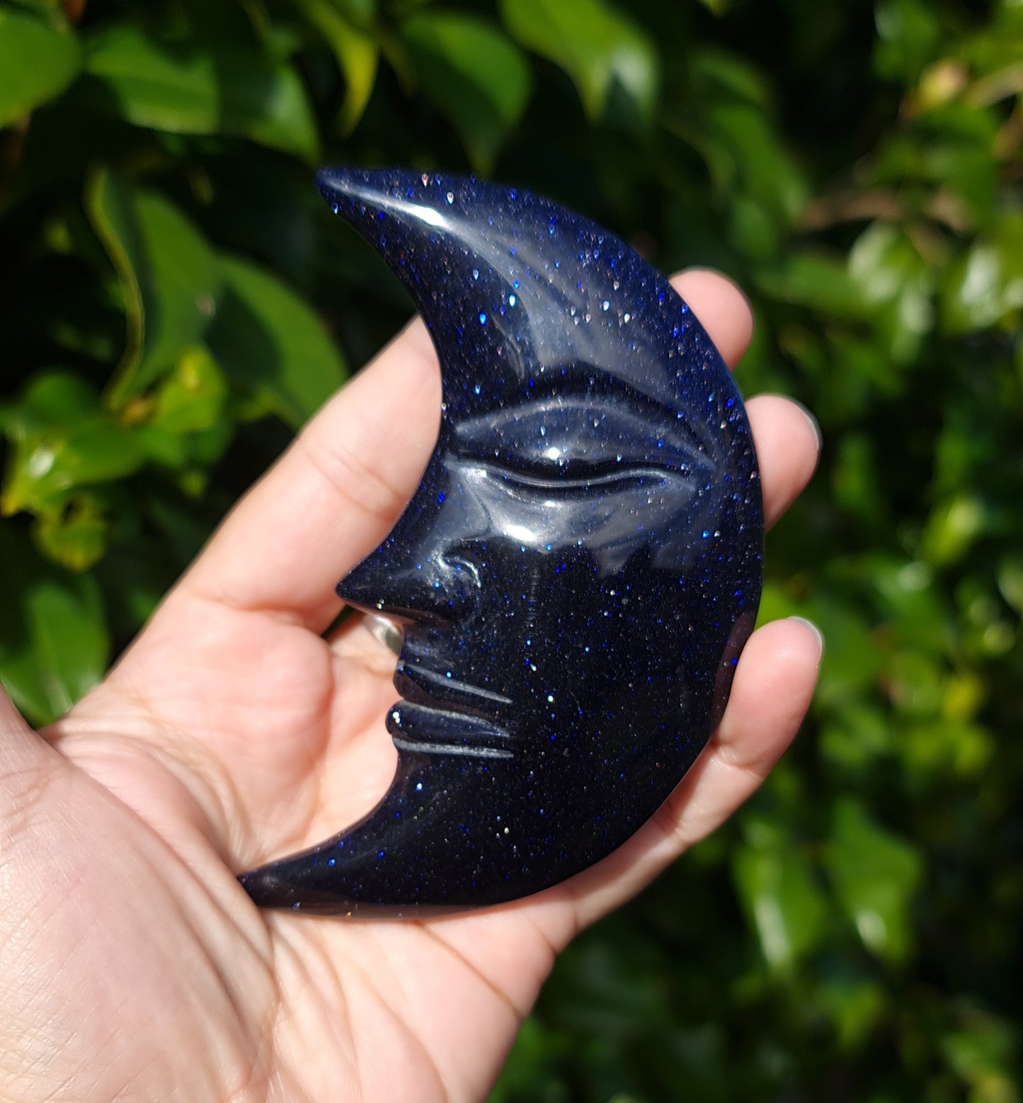 Blue Sandstone Moon