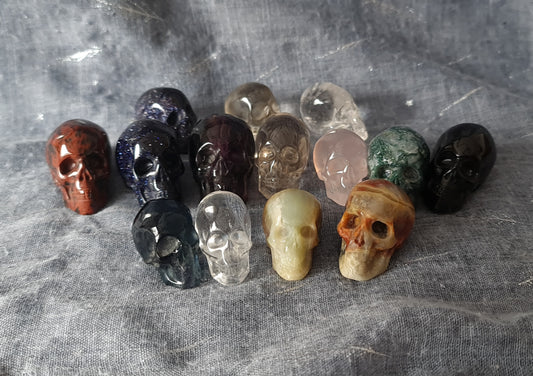 Hand Carved Crystal Skulls