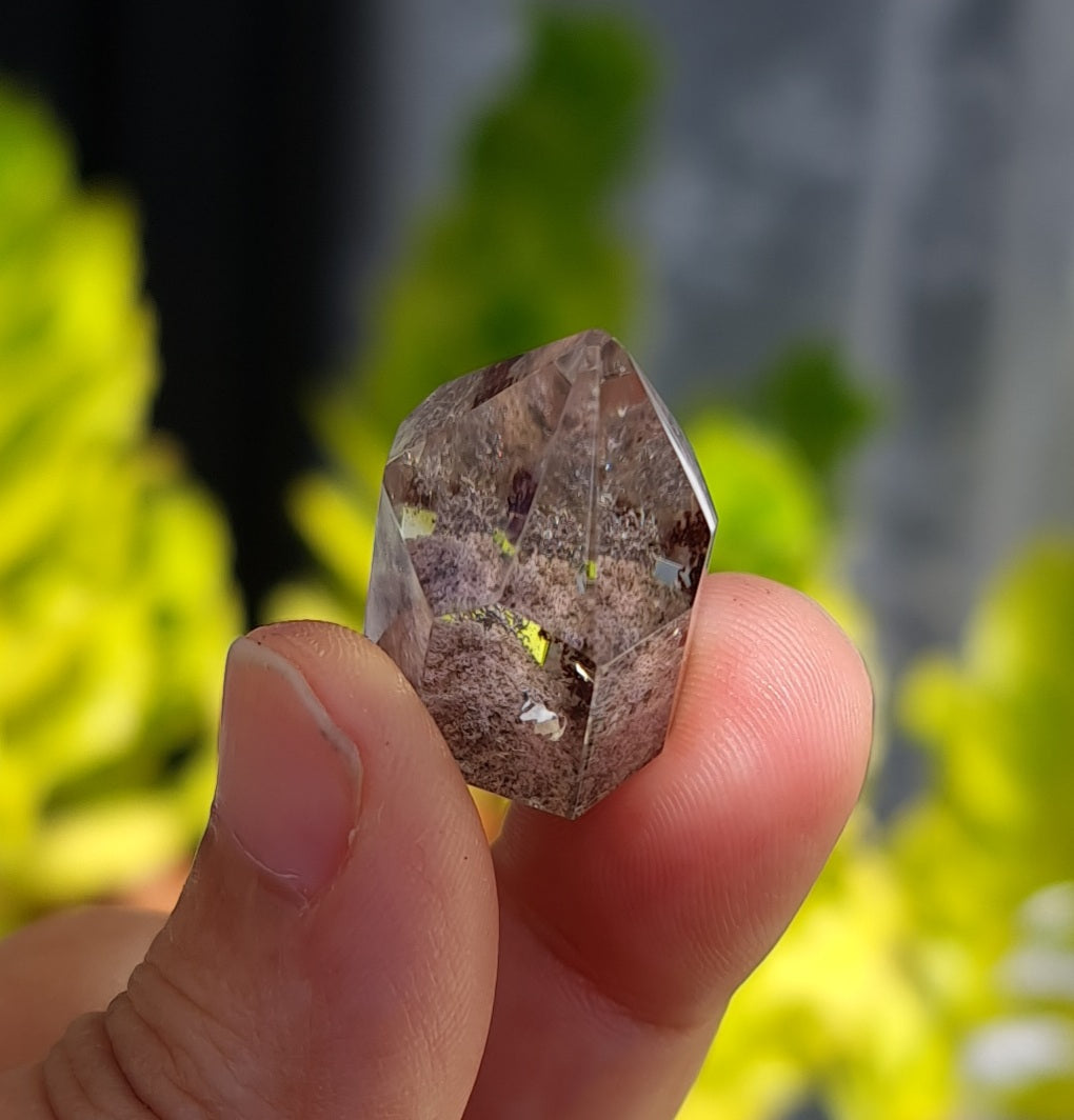 Lodolite Point AAA Garden Quartz