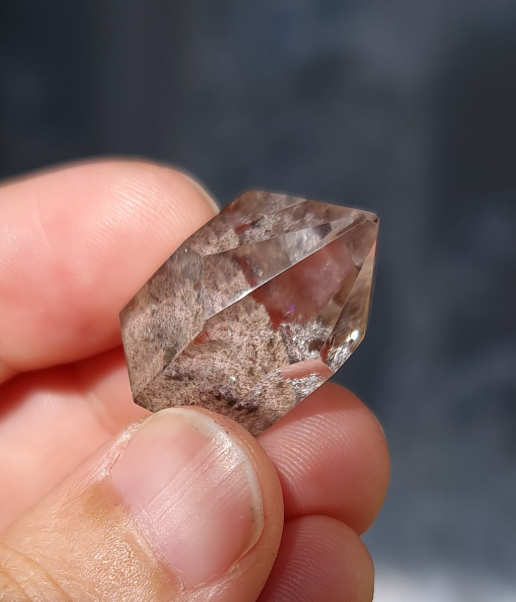 Lodolite Point AAA Garden Quartz