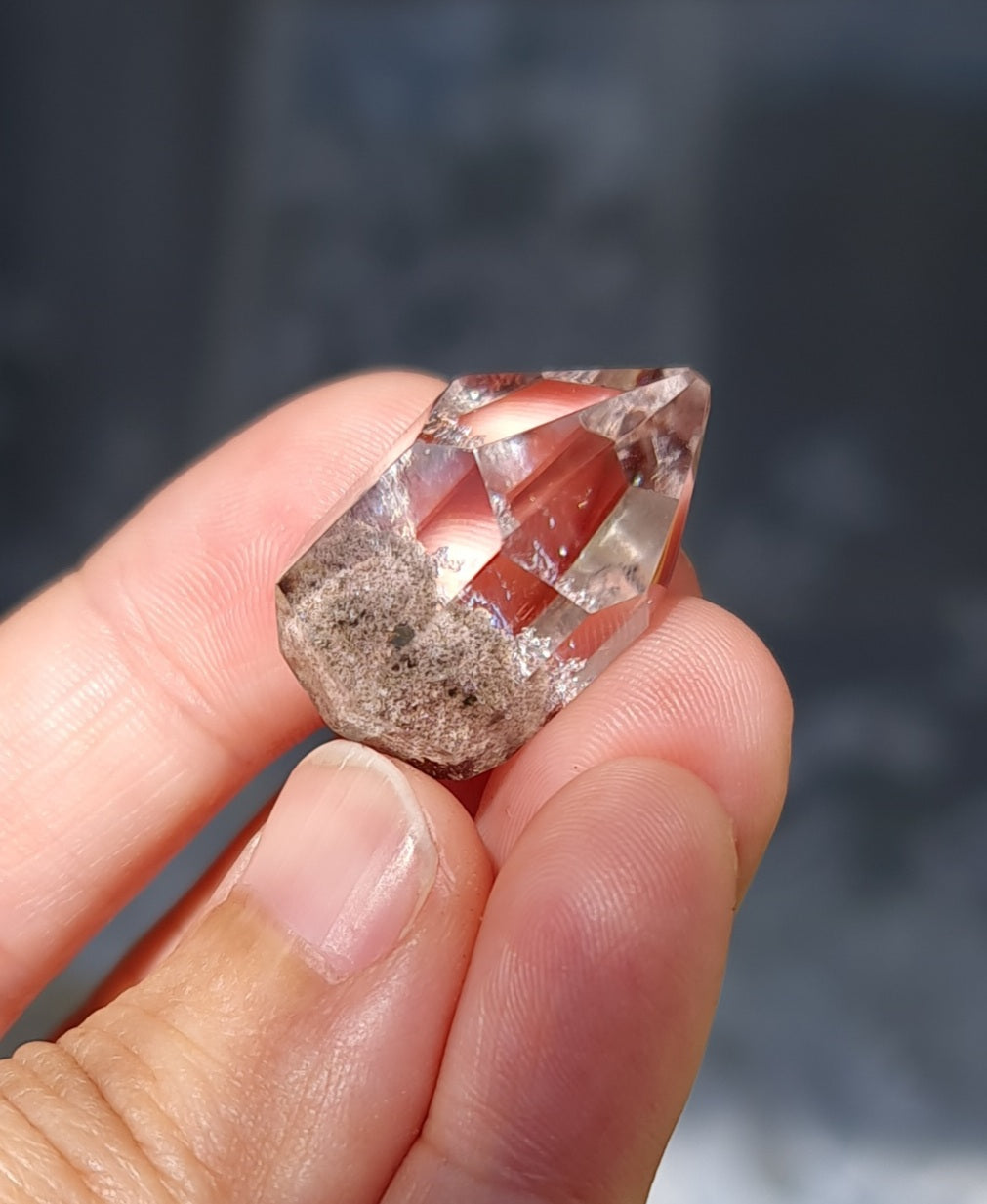 Lodolite Point AAA Garden Quartz