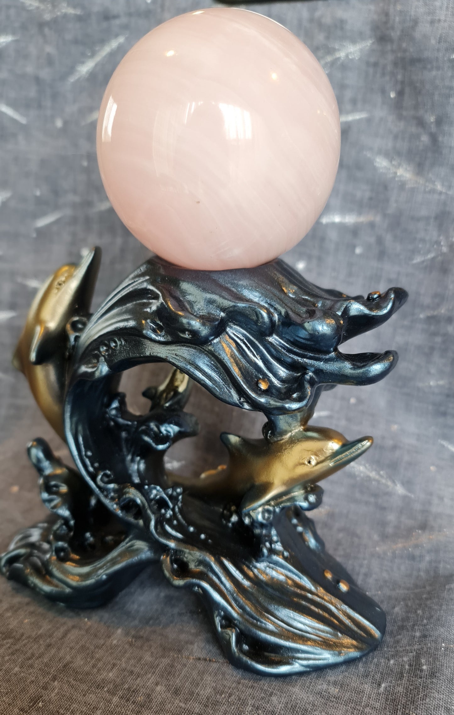 Dolphin Sphere Stand - Large