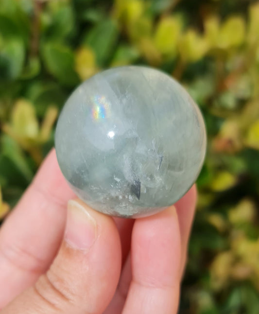 Rainbow Fluorite Sphere