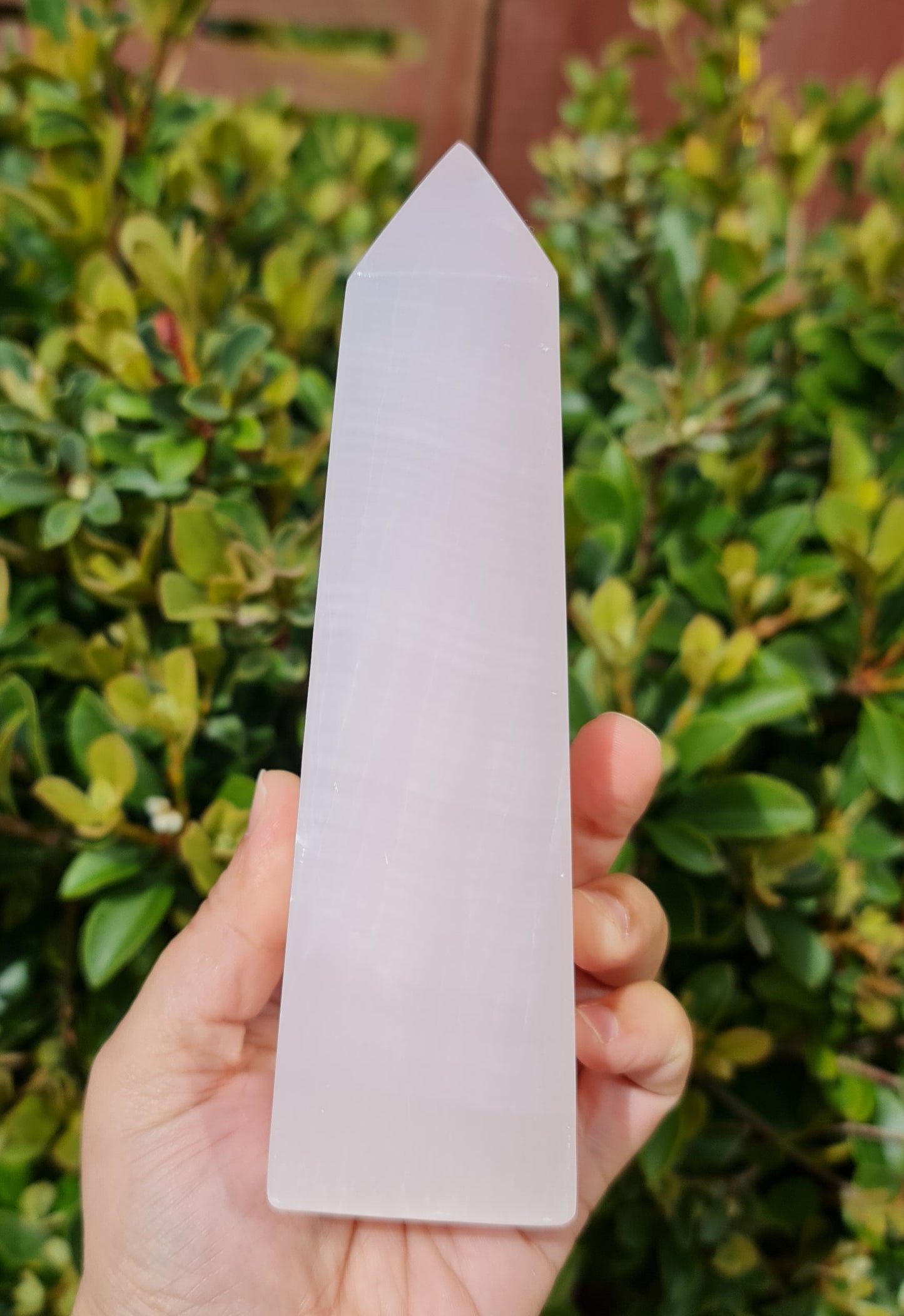Mangano Pink Calcite Tower