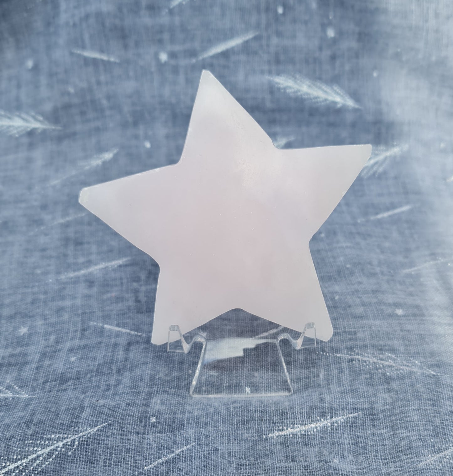 Mangano Pink Calcite Star