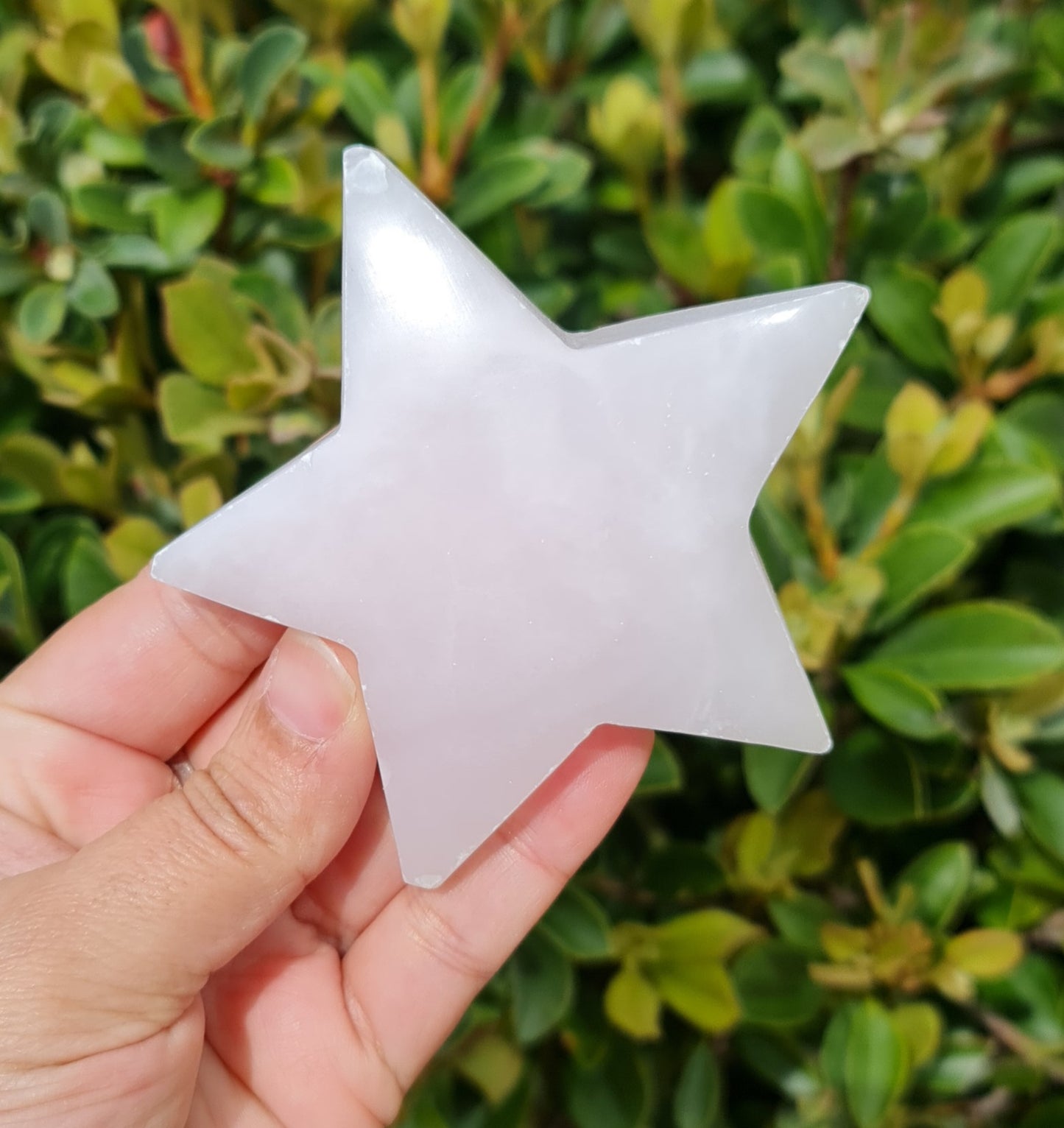 Mangano Pink Calcite Star