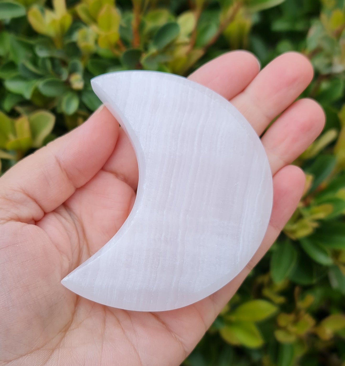 Mangano Pink Calcite Moon