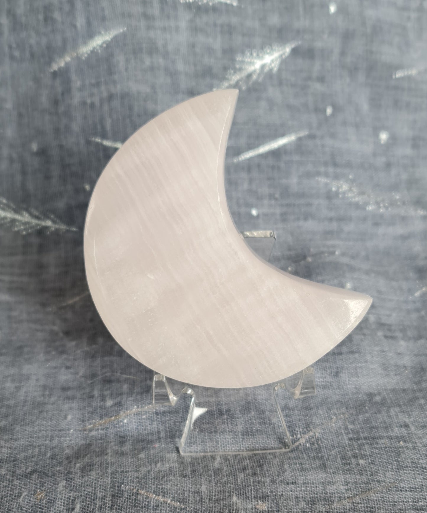 Mangano Pink Calcite Moon