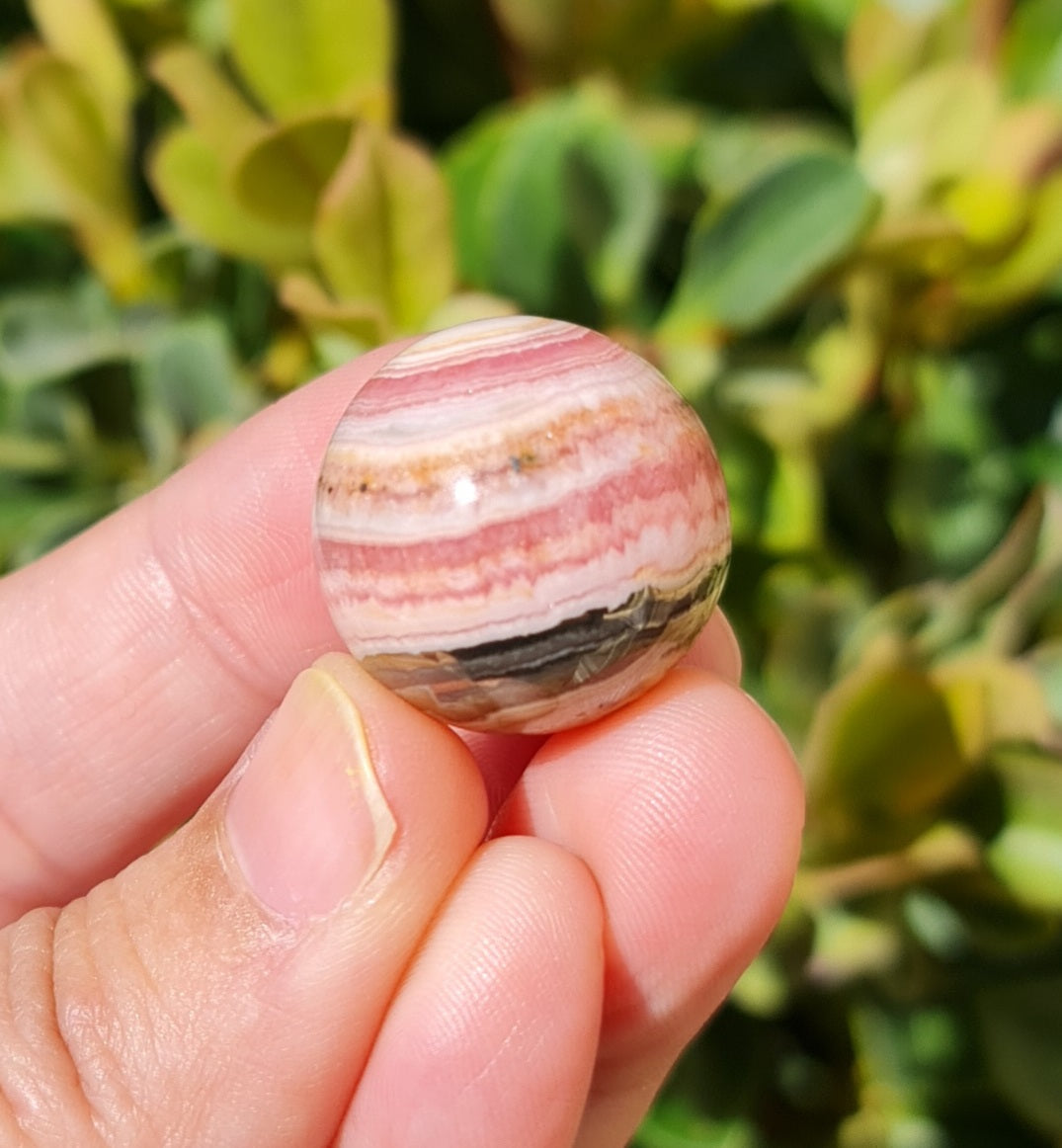 Rhodochrosite Sphere