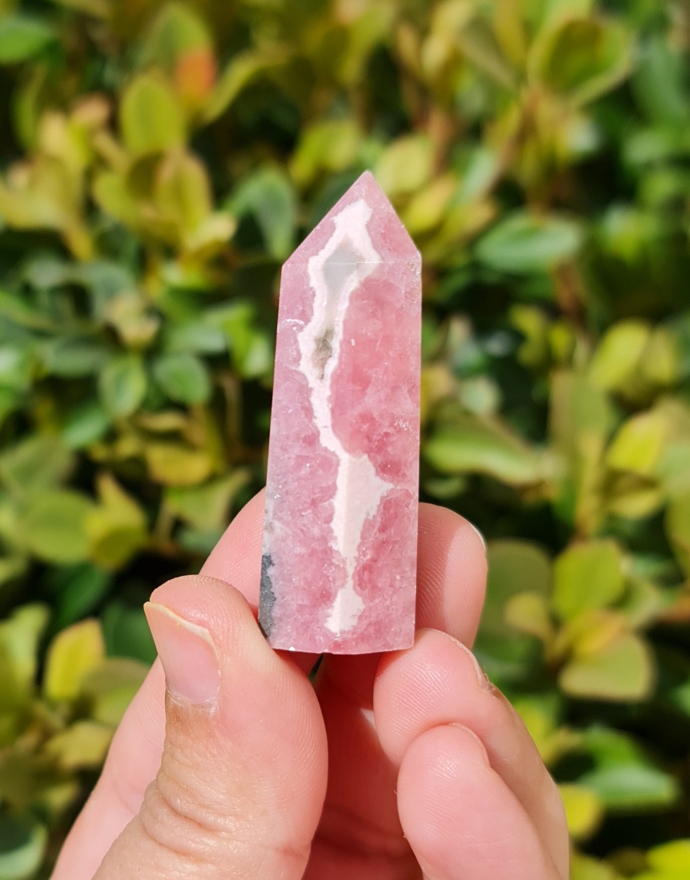 Rhodochrosite Point