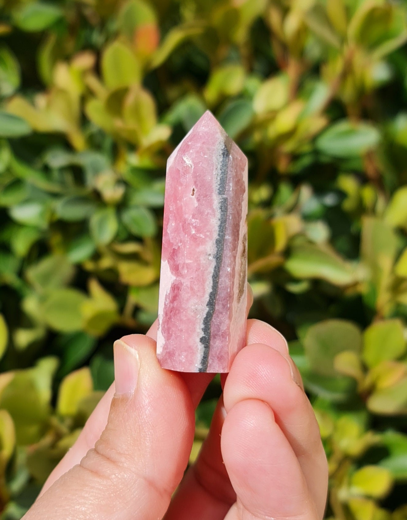 Rhodochrosite Point