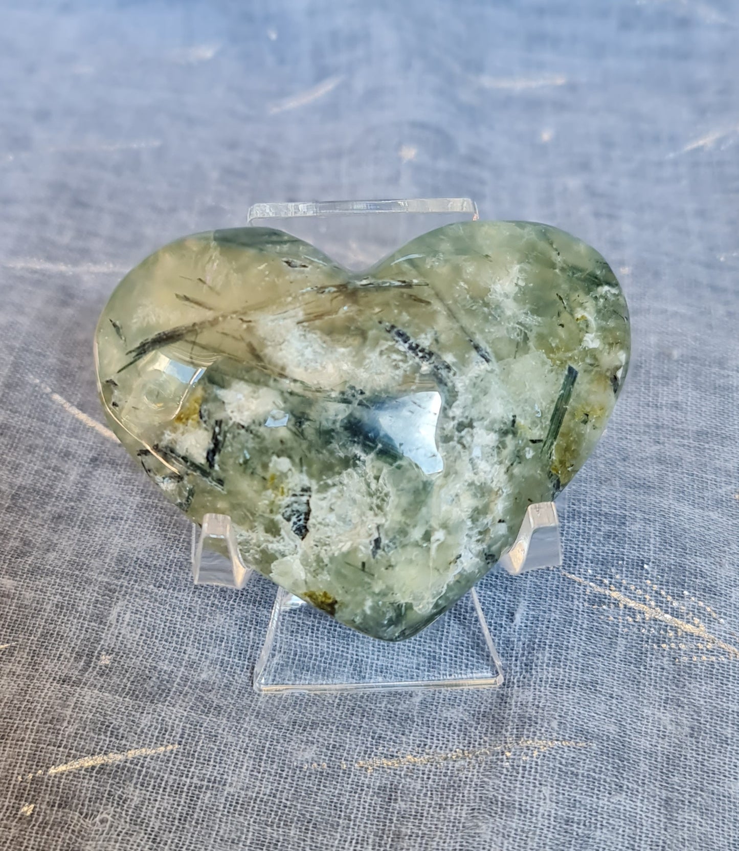 Prehnite Heart