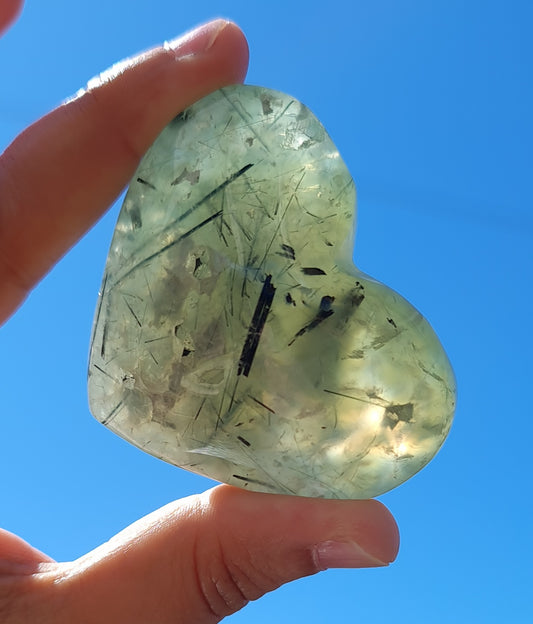 Prehnite Heart