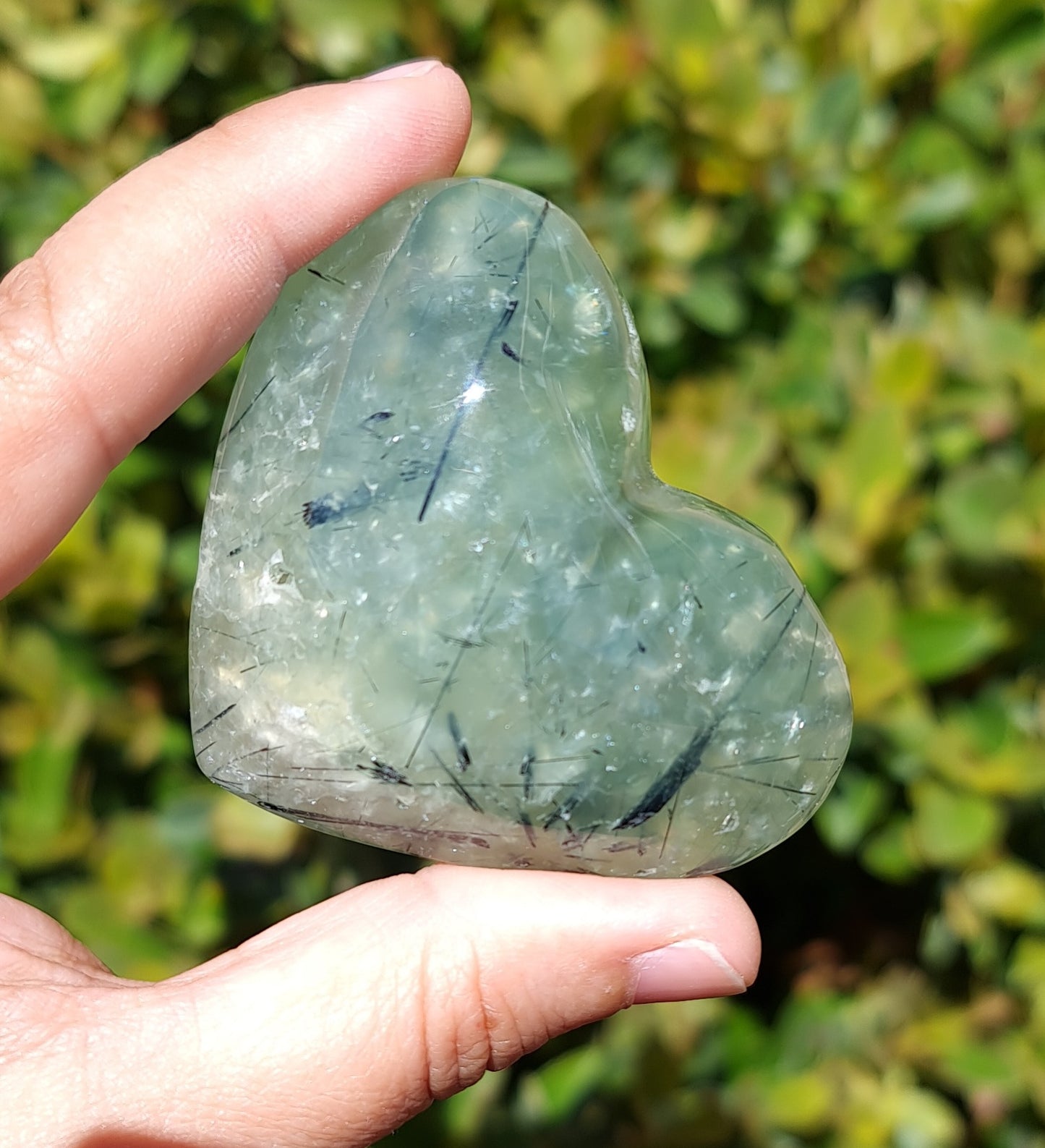 Prehnite Heart
