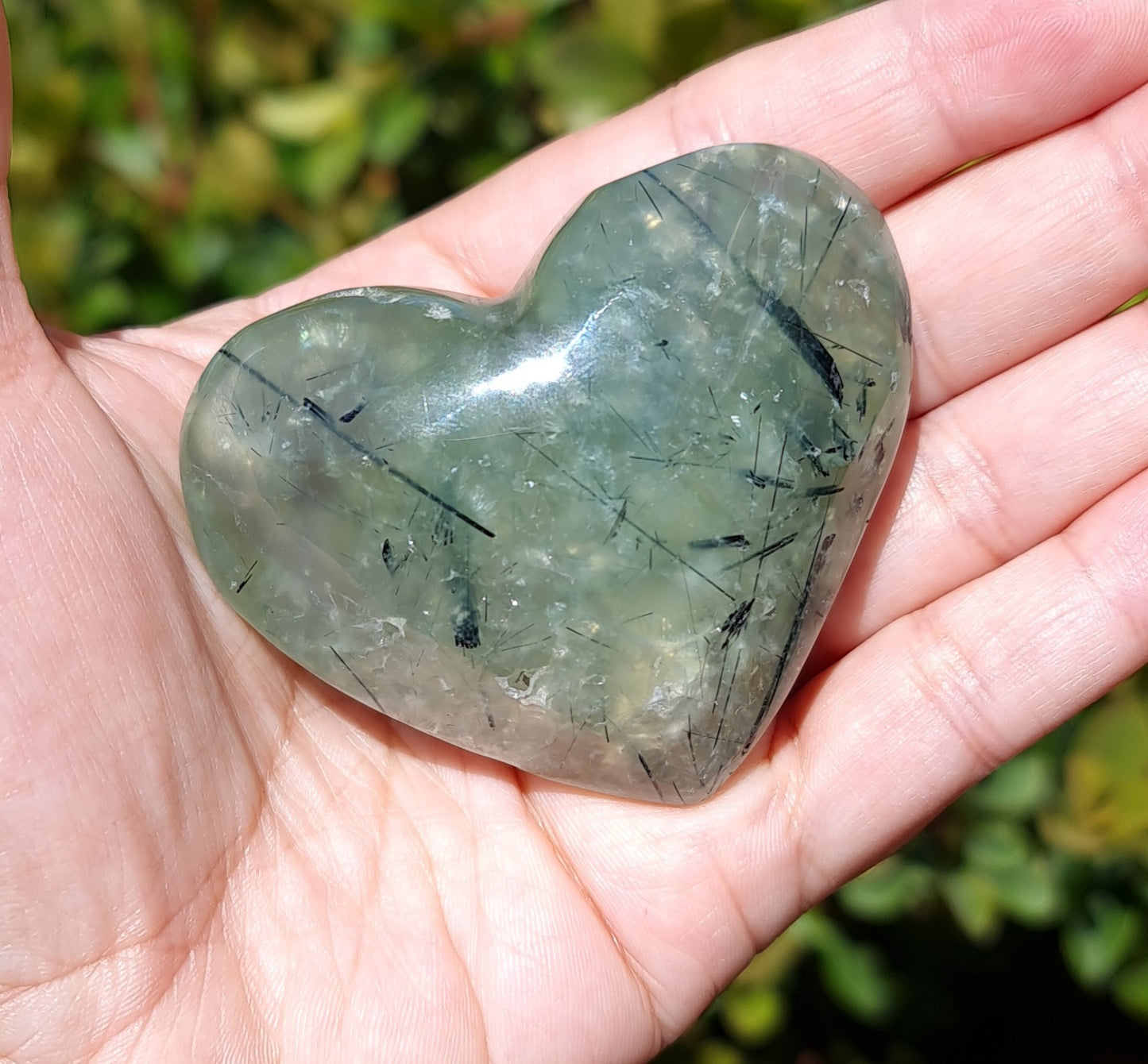 Prehnite Heart