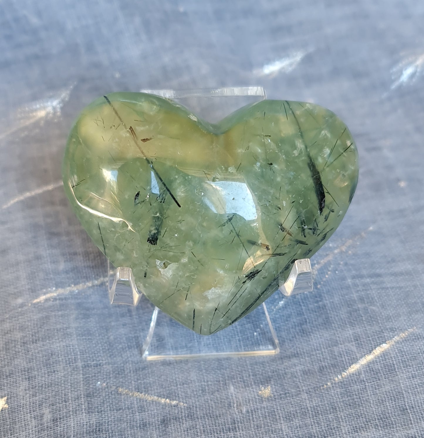 Prehnite Heart