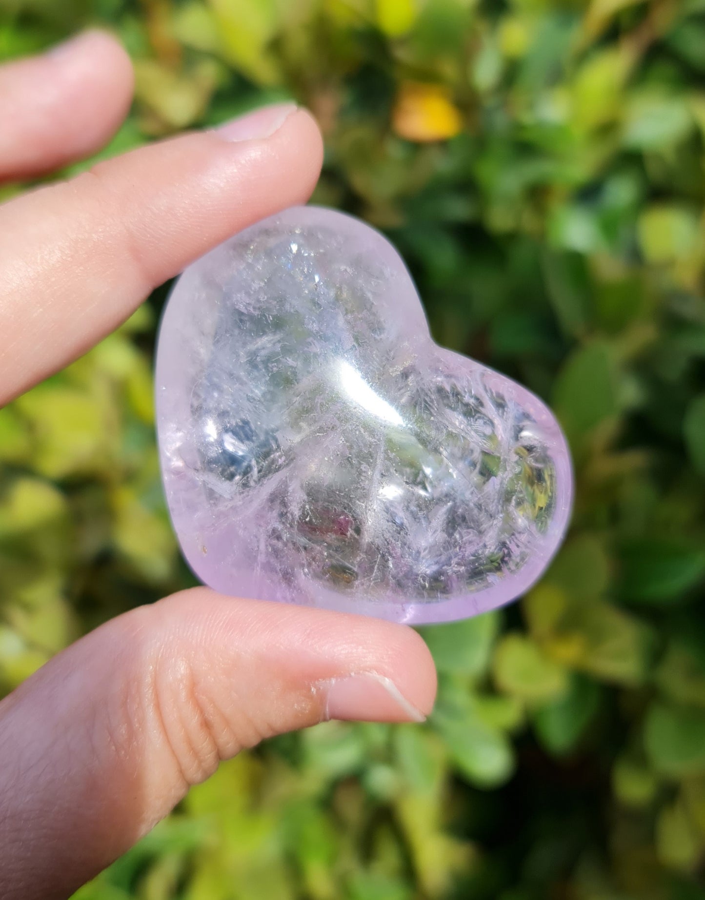 Amethyst Heart