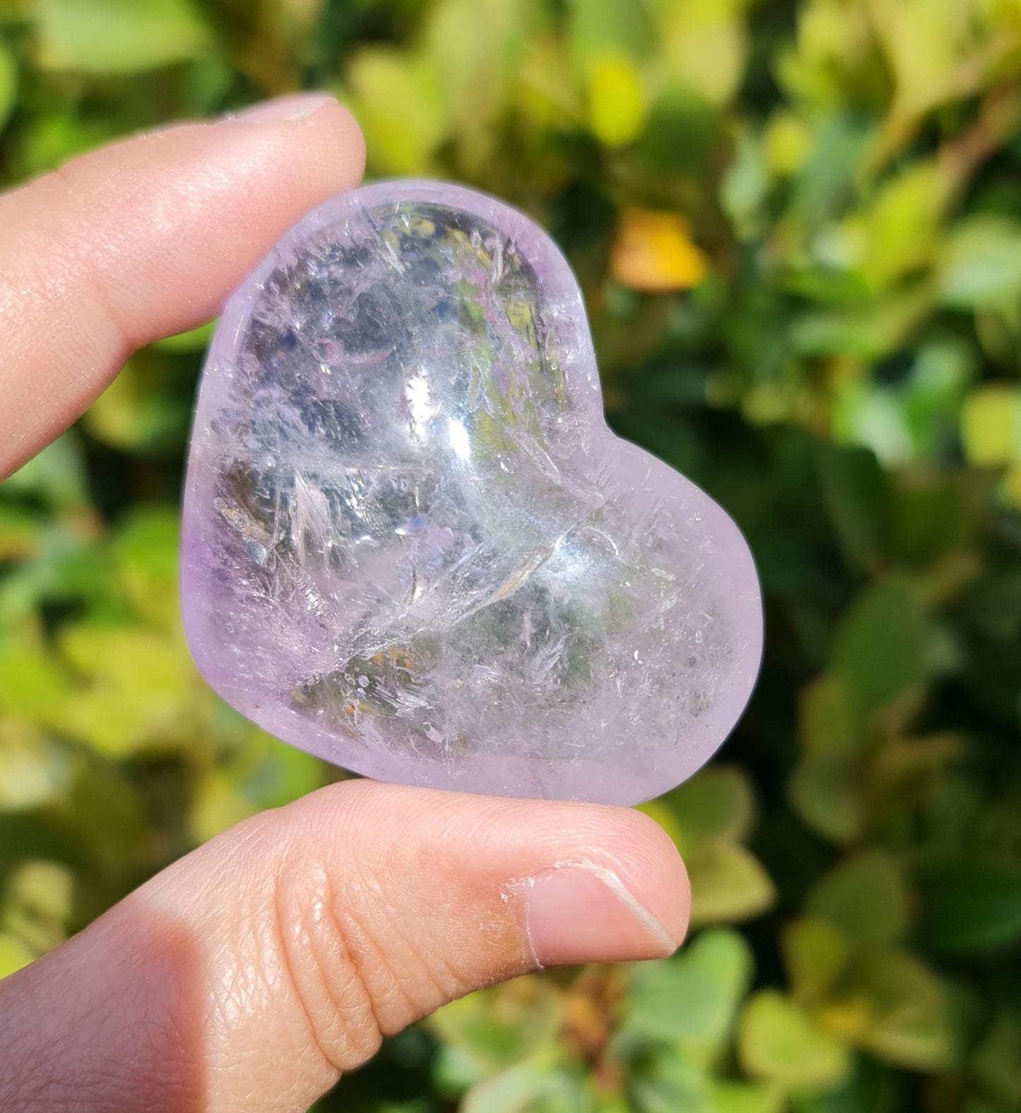 Amethyst Heart