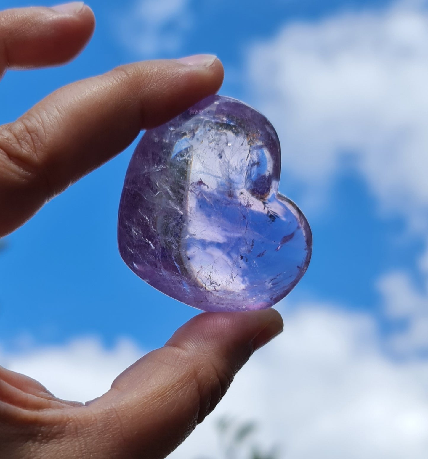 Amethyst Heart