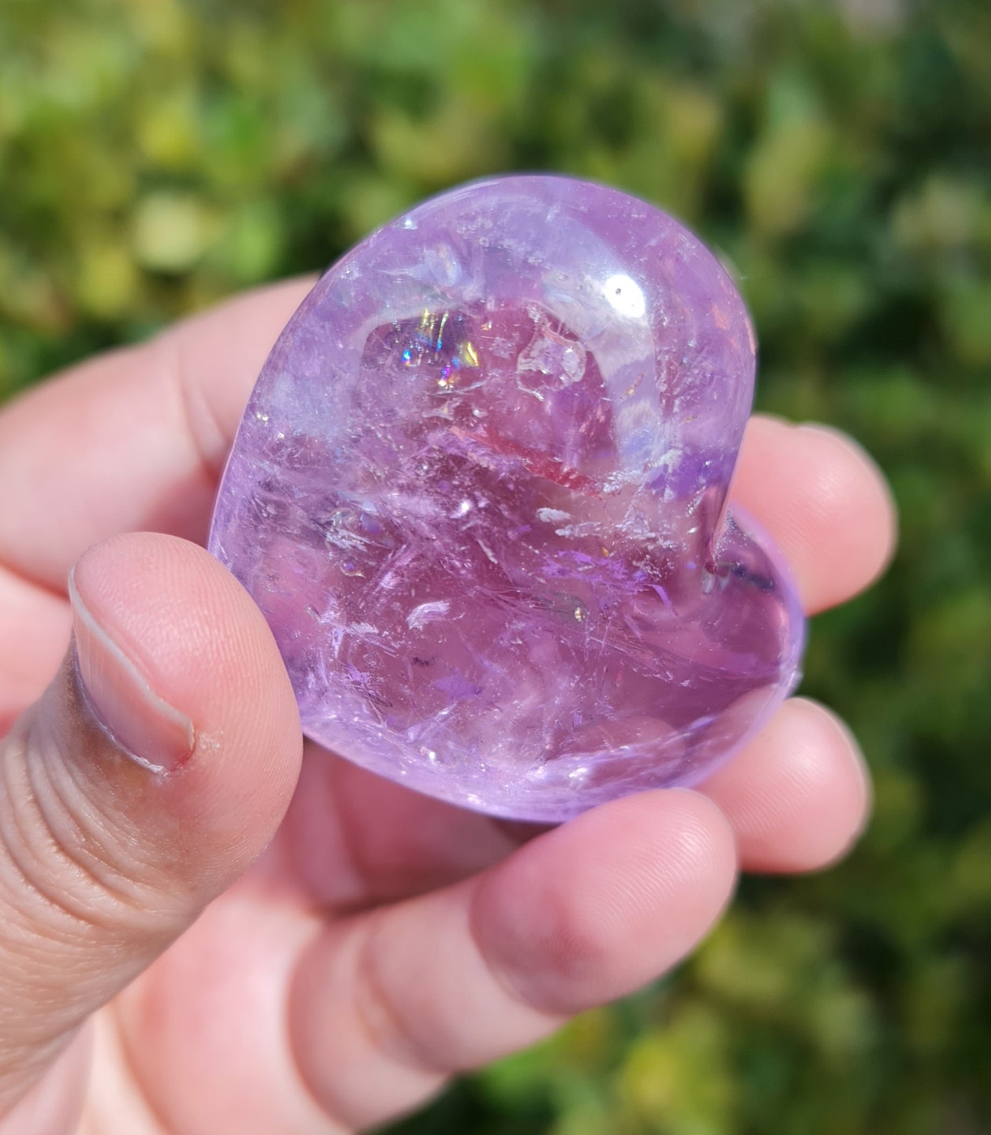 Amethyst Heart