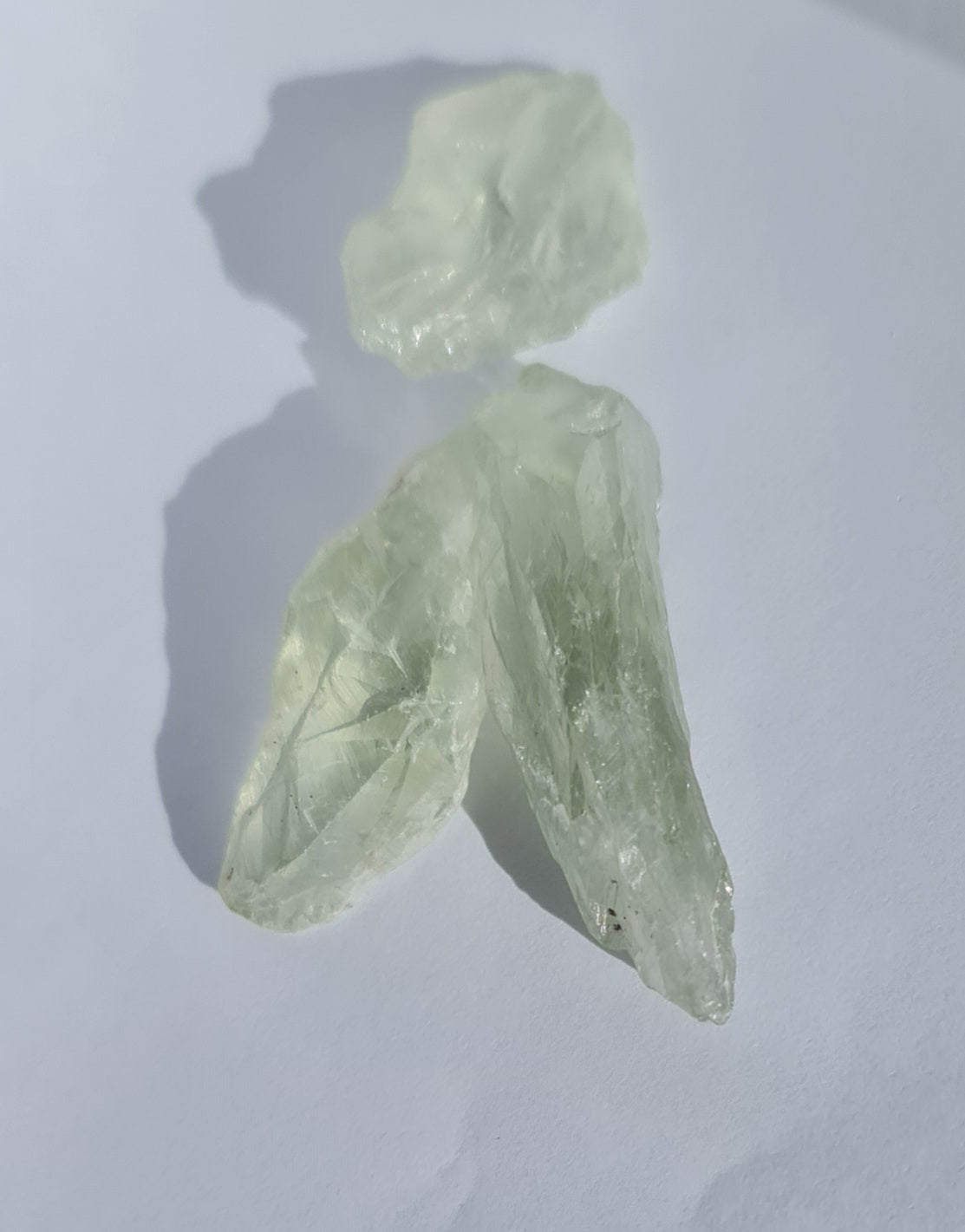 Raw Green Quartz - Prasiolite