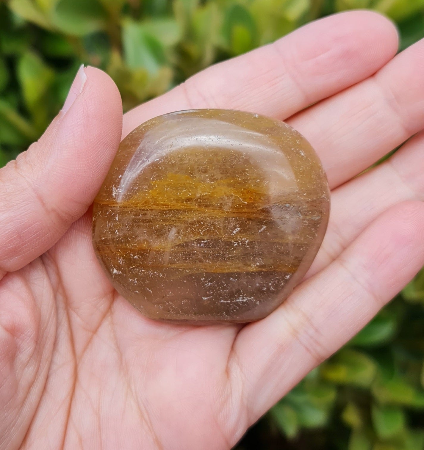Golden Healer Palmstone
