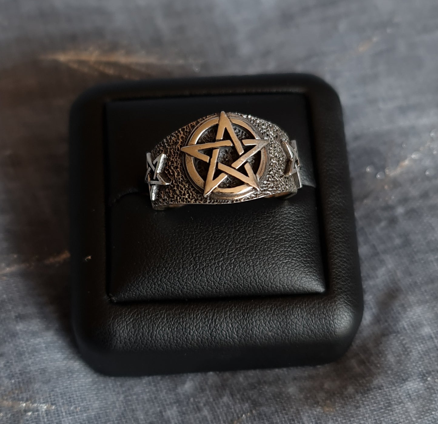 Sterling Silver Pentacle Ring