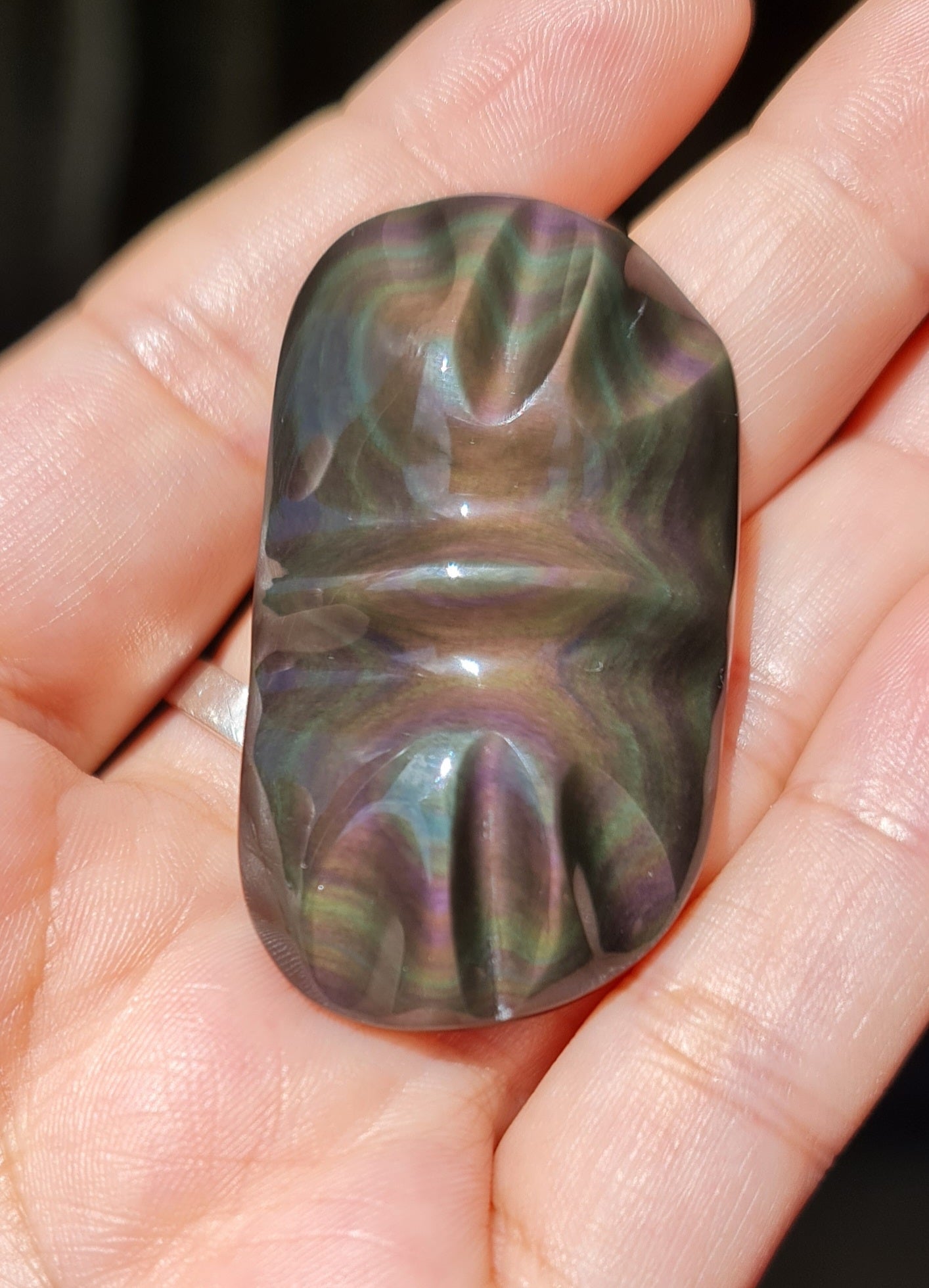 Rainbow Obsidian Butterfly