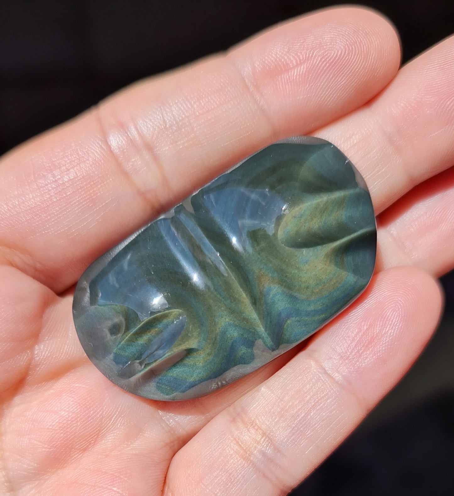 Rainbow Obsidian Butterfly