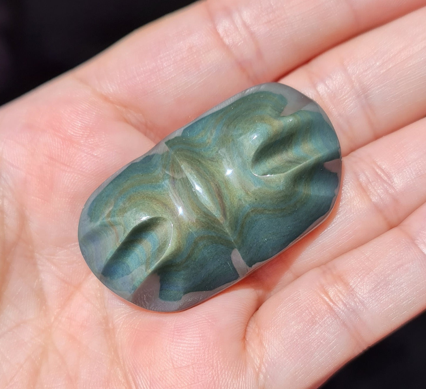 Rainbow Obsidian Butterfly