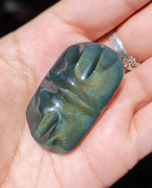 Rainbow Obsidian Butterfly