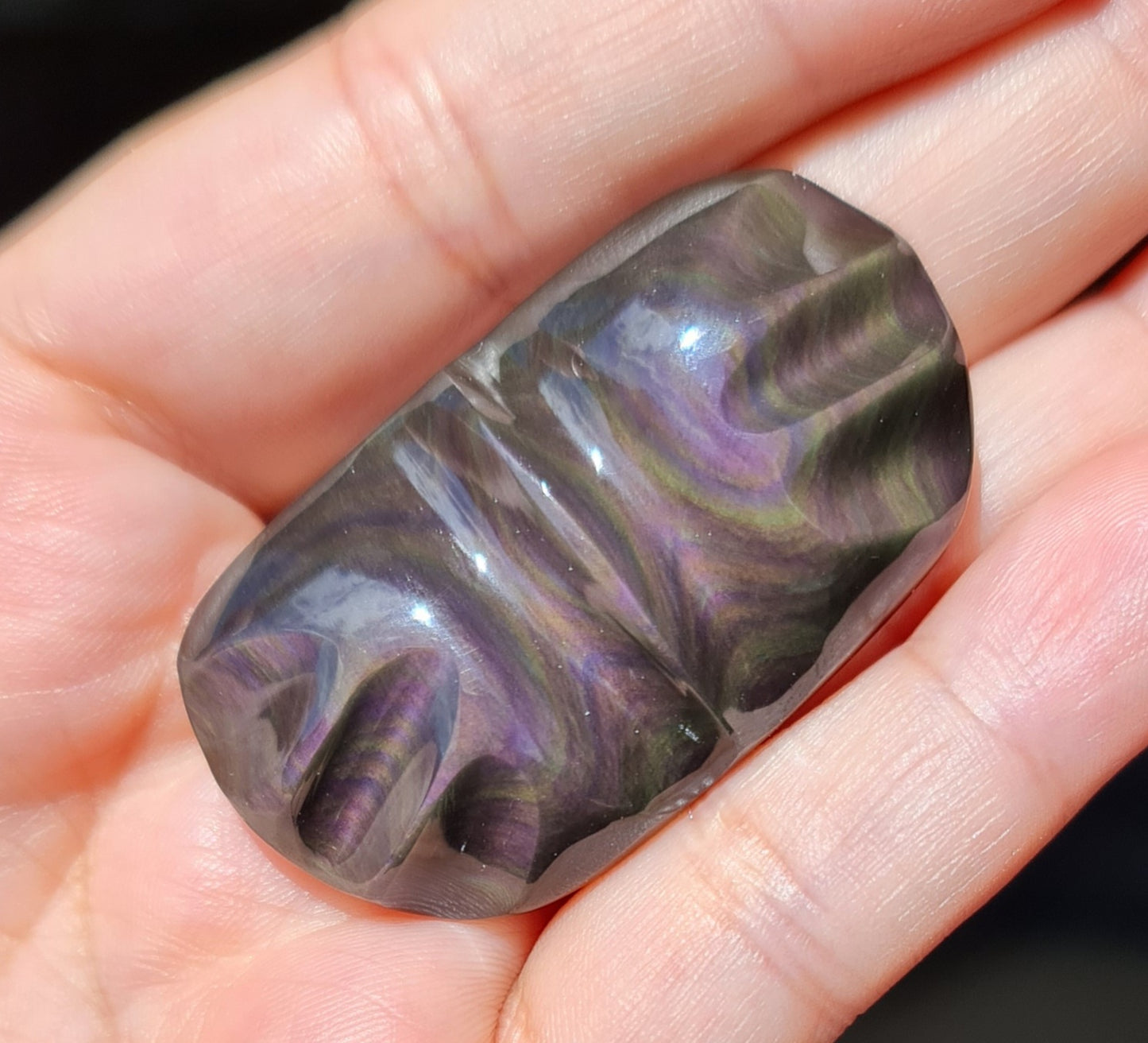 Rainbow Obsidian Butterfly