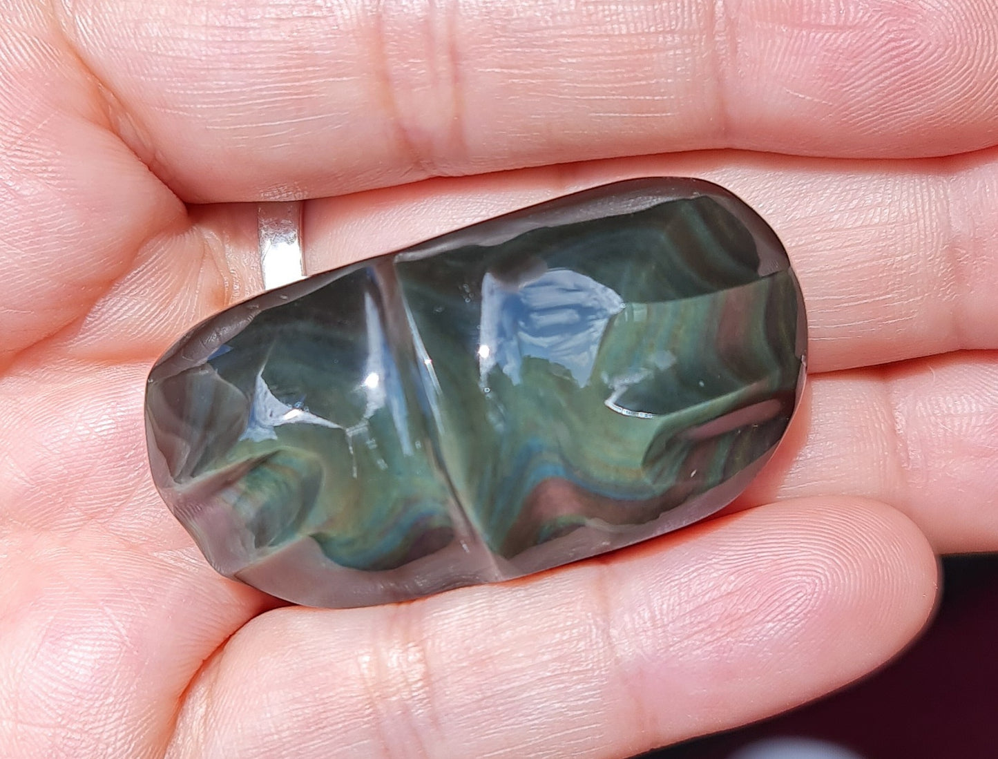 Rainbow Obsidian Butterfly