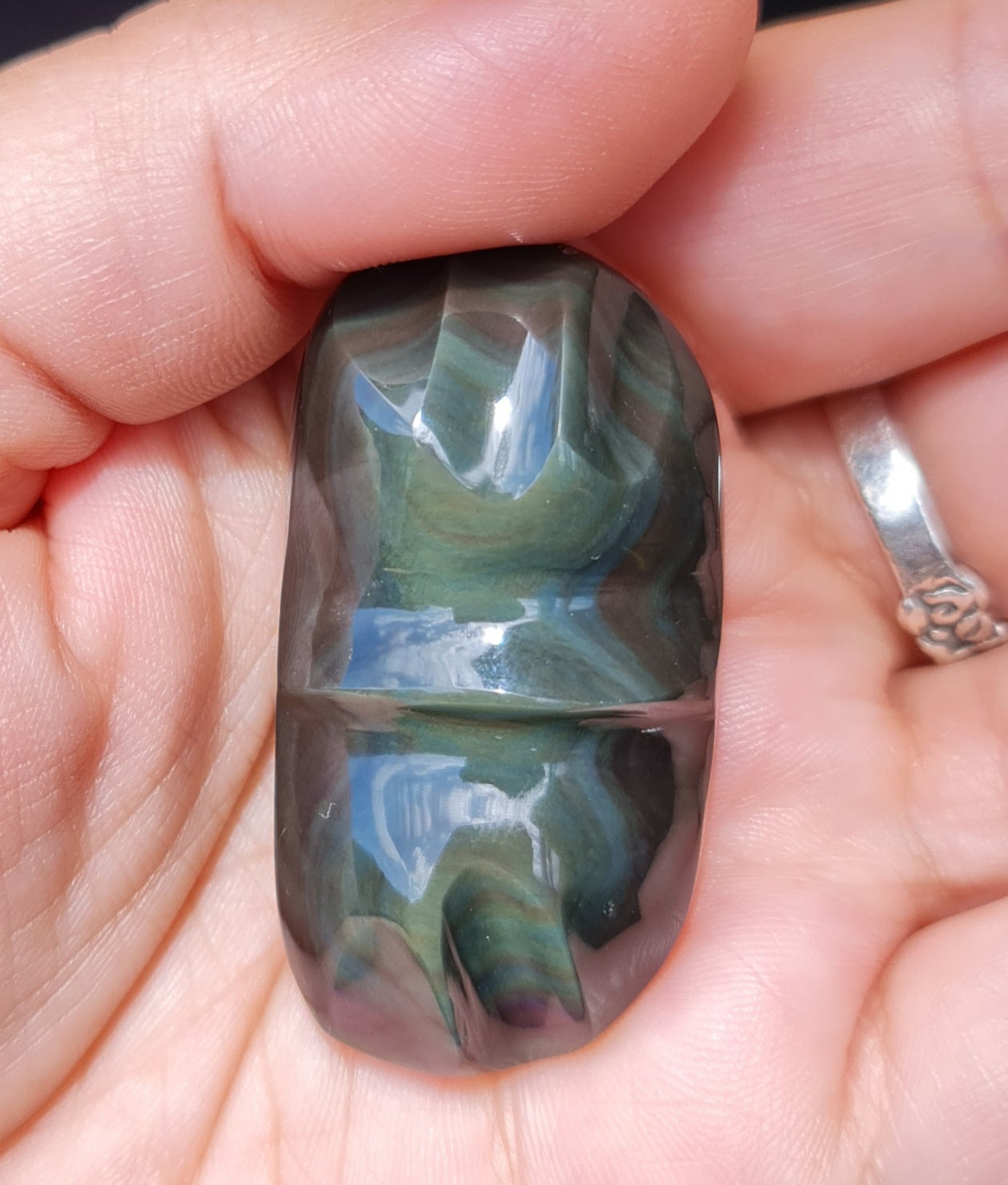 Rainbow Obsidian Butterfly