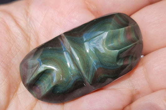 Rainbow Obsidian Butterfly