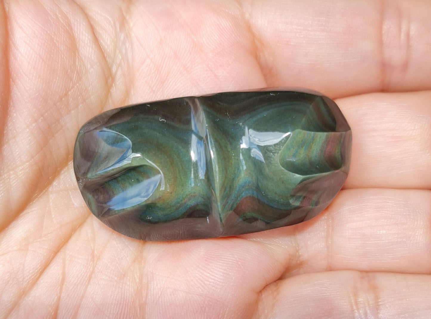 Rainbow Obsidian Butterfly