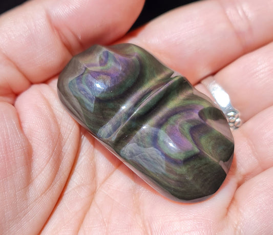 Rainbow Obsidian Butterfly