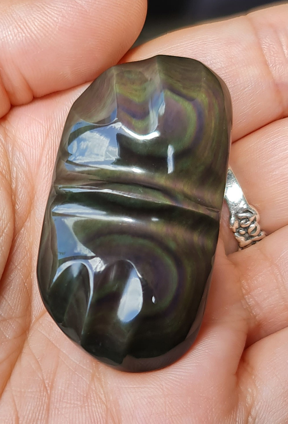 Rainbow Obsidian Butterfly