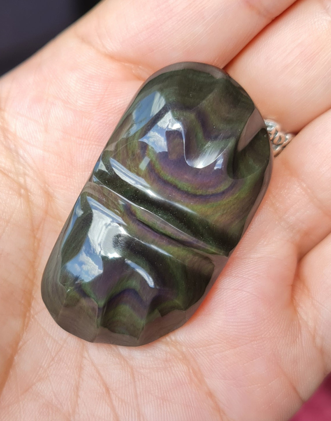 Rainbow Obsidian Butterfly