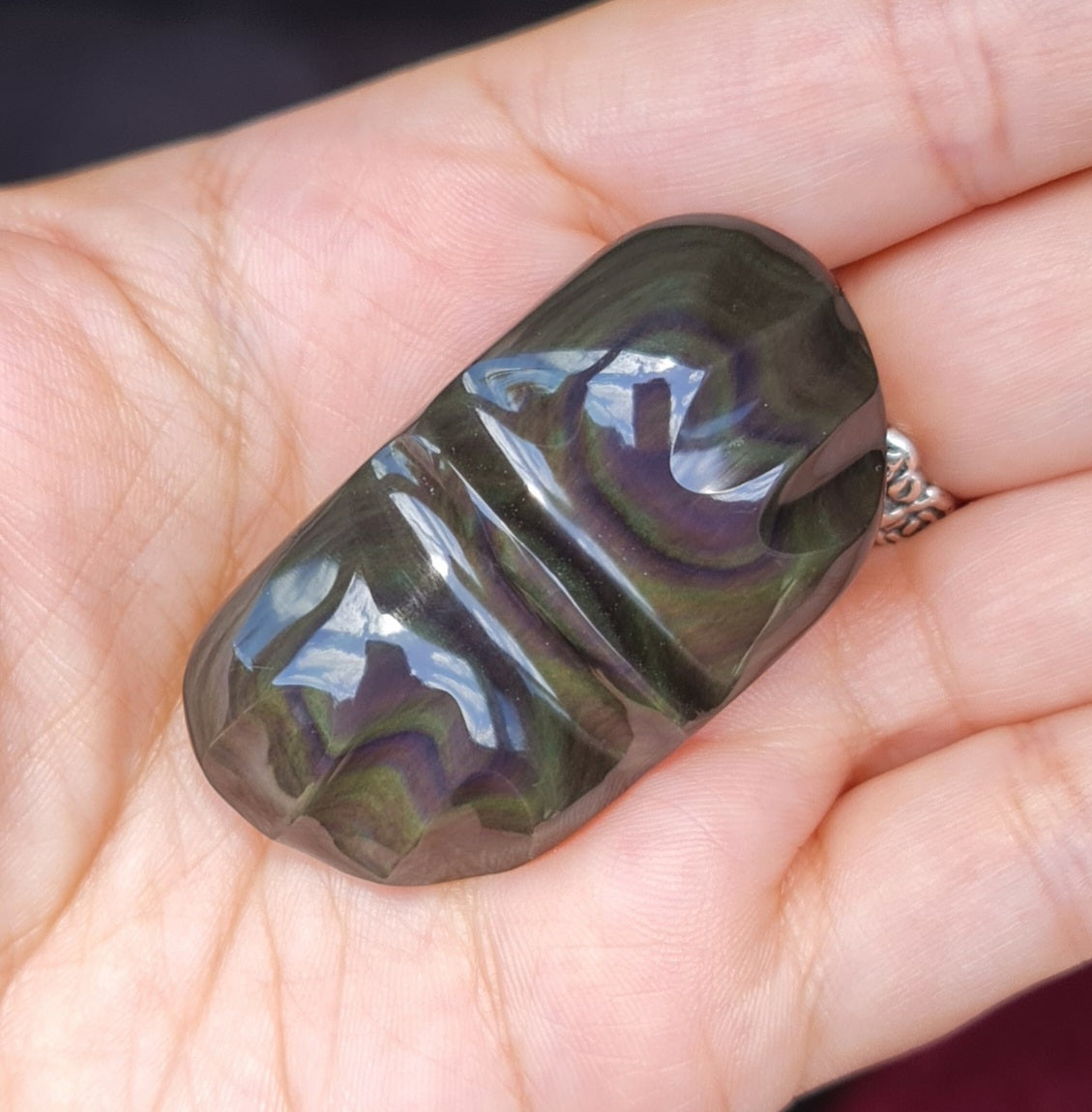 Rainbow Obsidian Butterfly